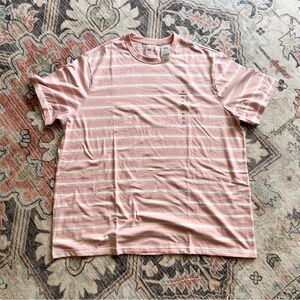 Harbor Bay Pink and White Short Sleeve Tee